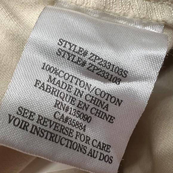 Z-Supply Cargo Pants Women M Beige Drawstring Pockets Soft Comfy Jogger Style - Picture 7 of 10